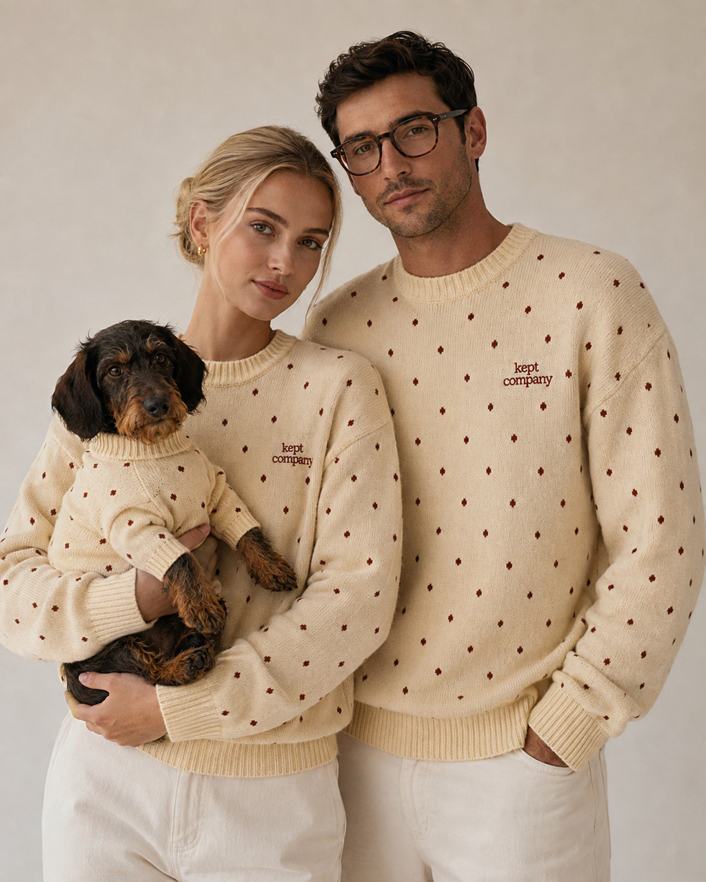 the set - two of you, one dog